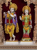 Bhagwan Shri Krishna and Shri Radhaji